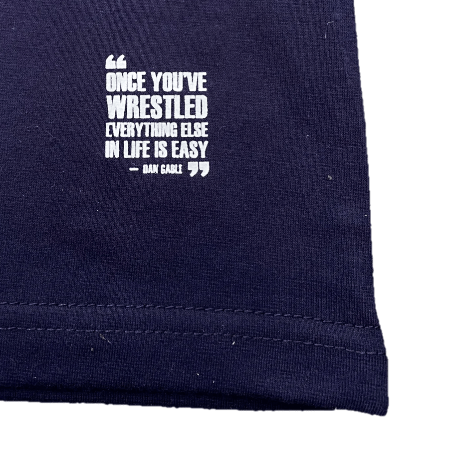 Camden Valley Wrestling T-Shirt Dan Gable Navy