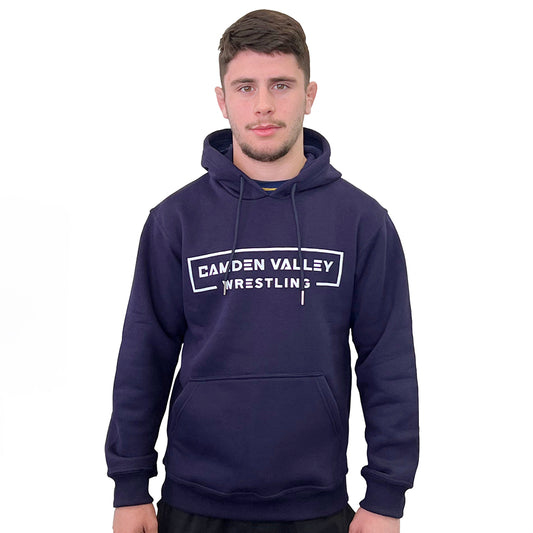 Camden Valley Wrestling Hoodie Logo Navy