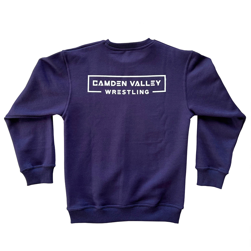 Camden Valley Wrestling Jumper Logo Navy