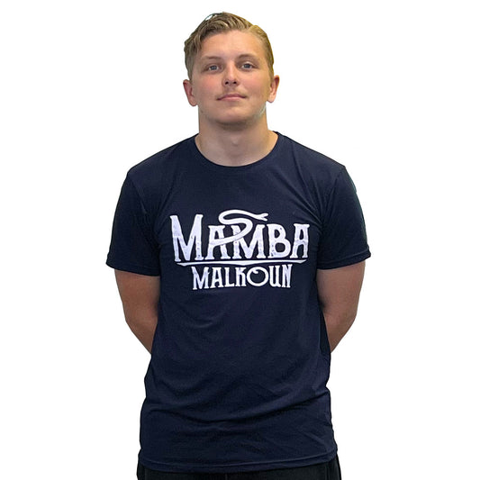 Mamba Malkoun T-Shirt Logo Navy
